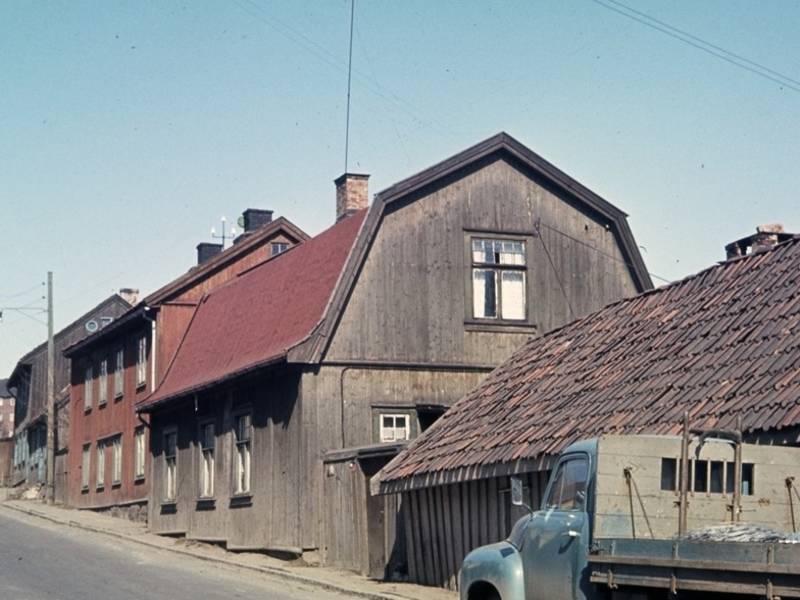 Trehusbebyggelsen langs Maridalsveien