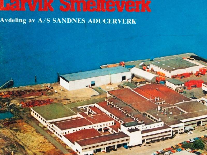 Larvik smelteverk utsikt