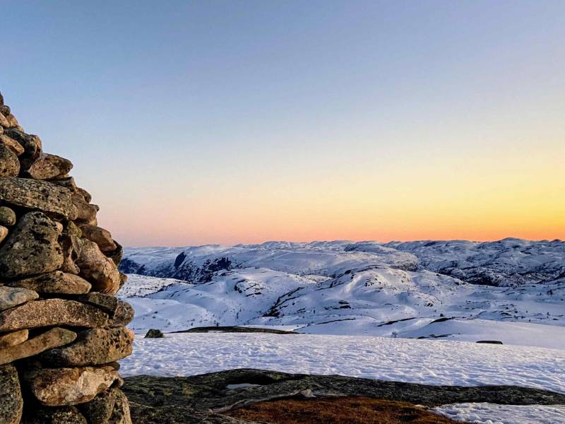 Kvitevatn og Skrivarknuten 985moh