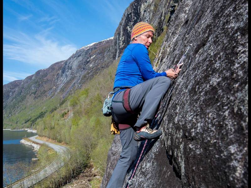 Klatring i Eresfjord