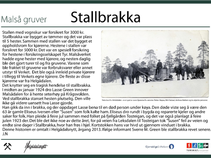 Stallbrakka Skilt