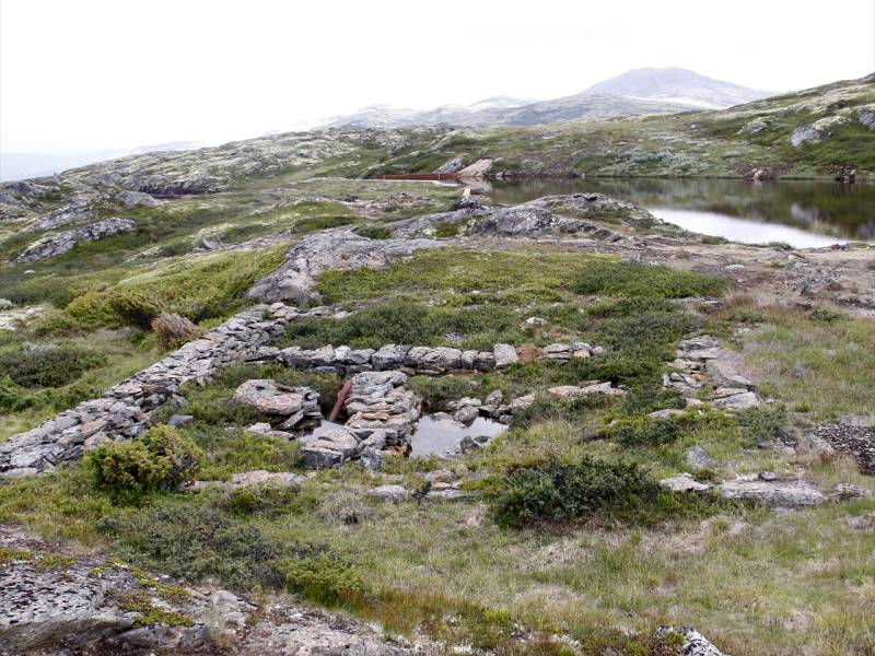 Røstvanger gruver fjell