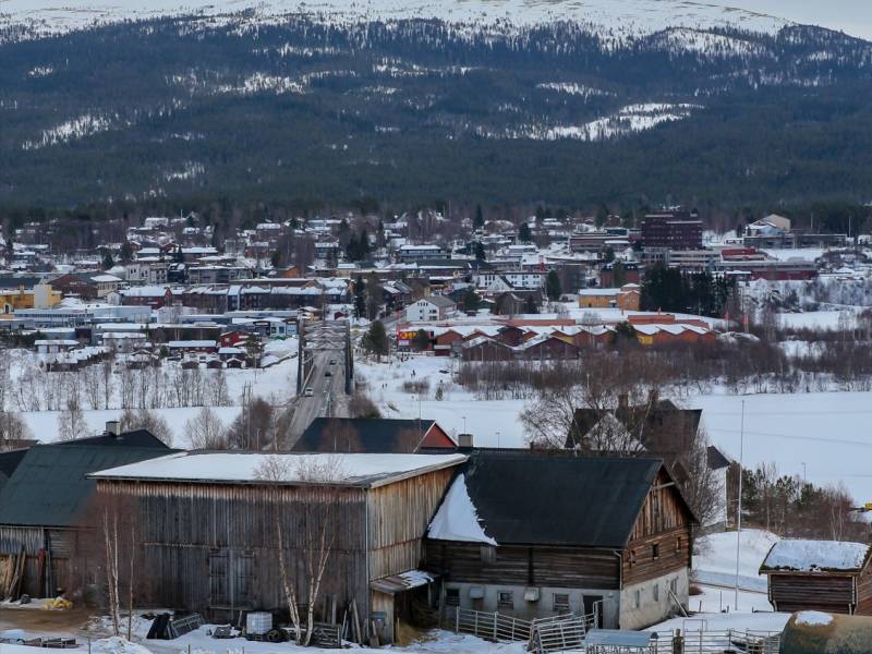 Stasjonsbyen Tynset bygning