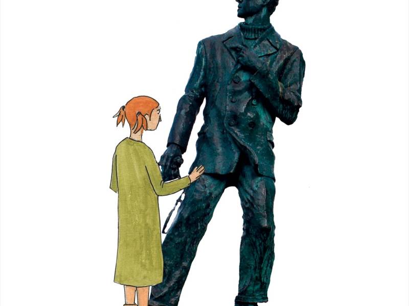 Hundevakta statue