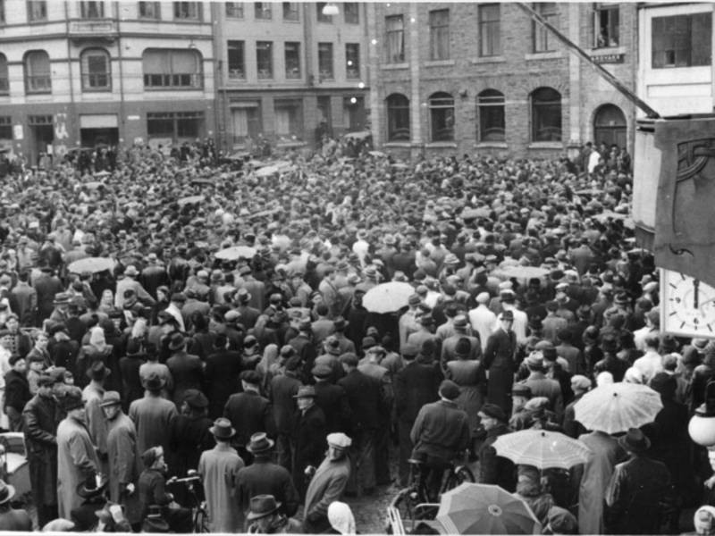 7. mai 1945 St. Olavs plass