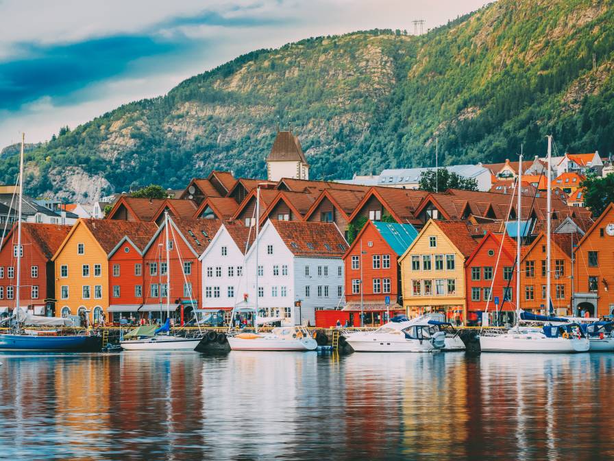 Bryggen i  Bergen