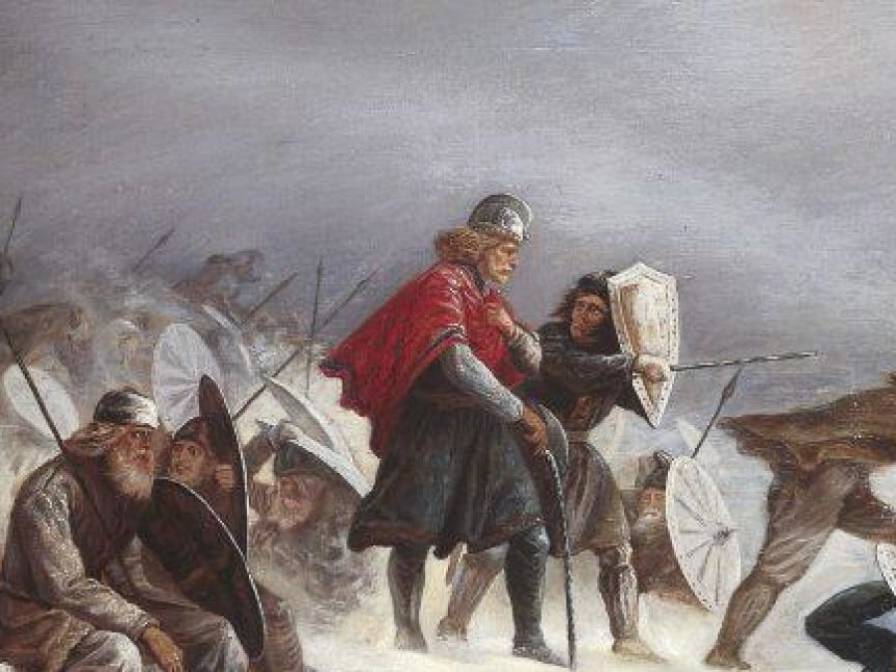 Tegning Viking Bondeslaget