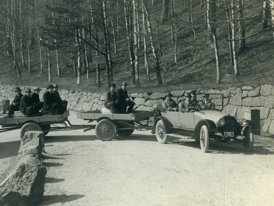 Trafikk nær farrisveien