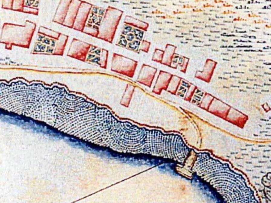 Kart over Torstrand torg