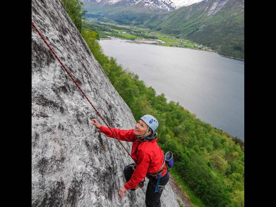 Klatring i Eresfjord