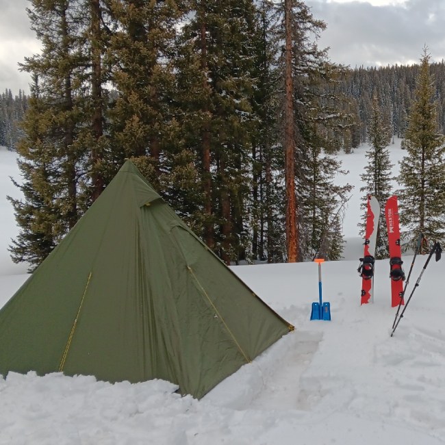 Gold Camp UL3 Tarp Pyramid-Style Shelter | Big Agnes Gold Camp UL3 Tarp Pyramid-Style Shelter | Big Agnes