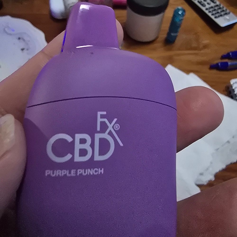 Expert reviews of CBDfx Purple Punch THC Vape Pen 1500mg CBD +