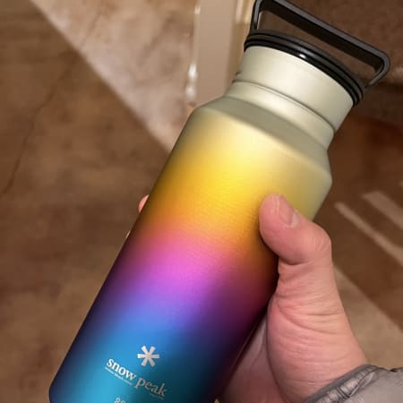 Snow Peak Aurora Bottle 800 TW-800 Titanium A single disk of titanium 1 mm Japan | UK