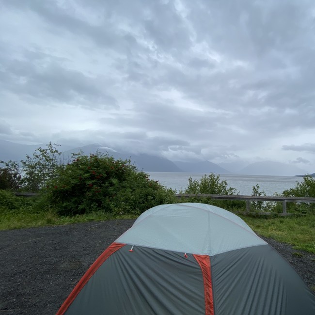 The SM tent is a small tactical shelter, often used as an entrance vestibule