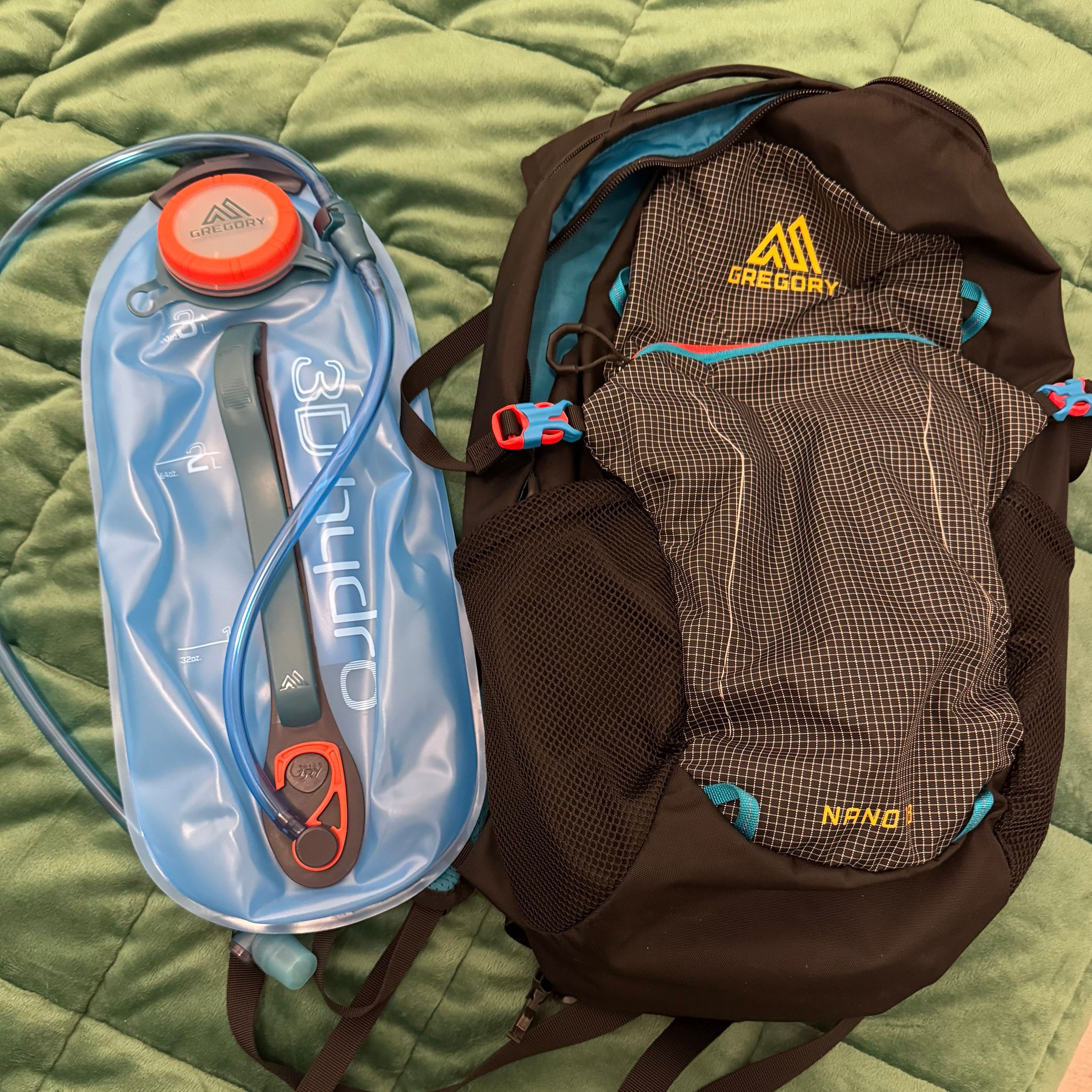 Gregory Nano 18 Icon Teal Mochilas para excursión de un día : Snowleader
