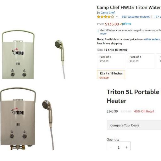 Expert review of Camp Chef Triton 5L Portable Water Heater | ExpertVoice