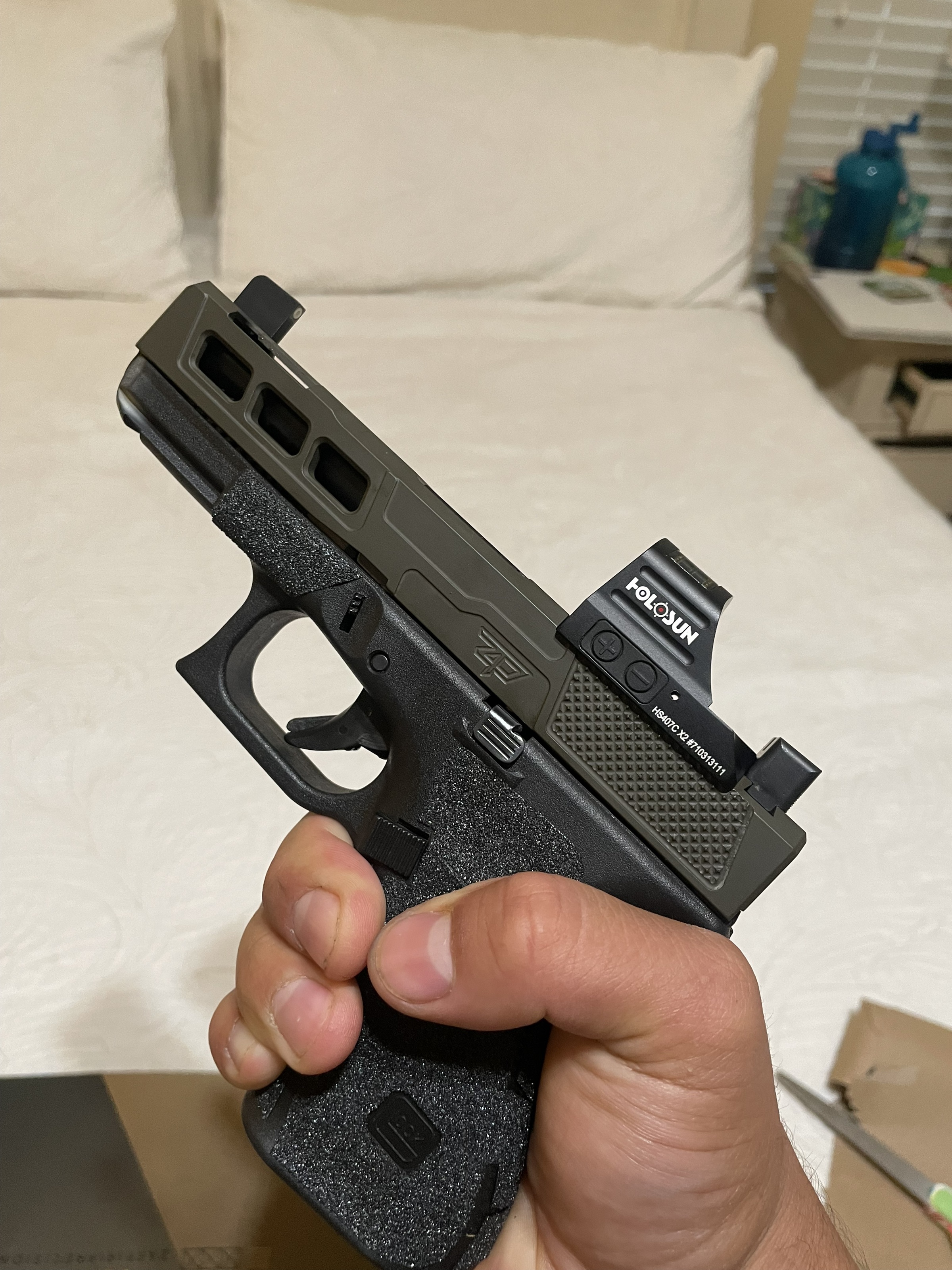 専用❗️リリパットレーン407☆WITH THANKS Expert review of Zaffiri Precision RTS Slide Glock 43/43X ZPS.P