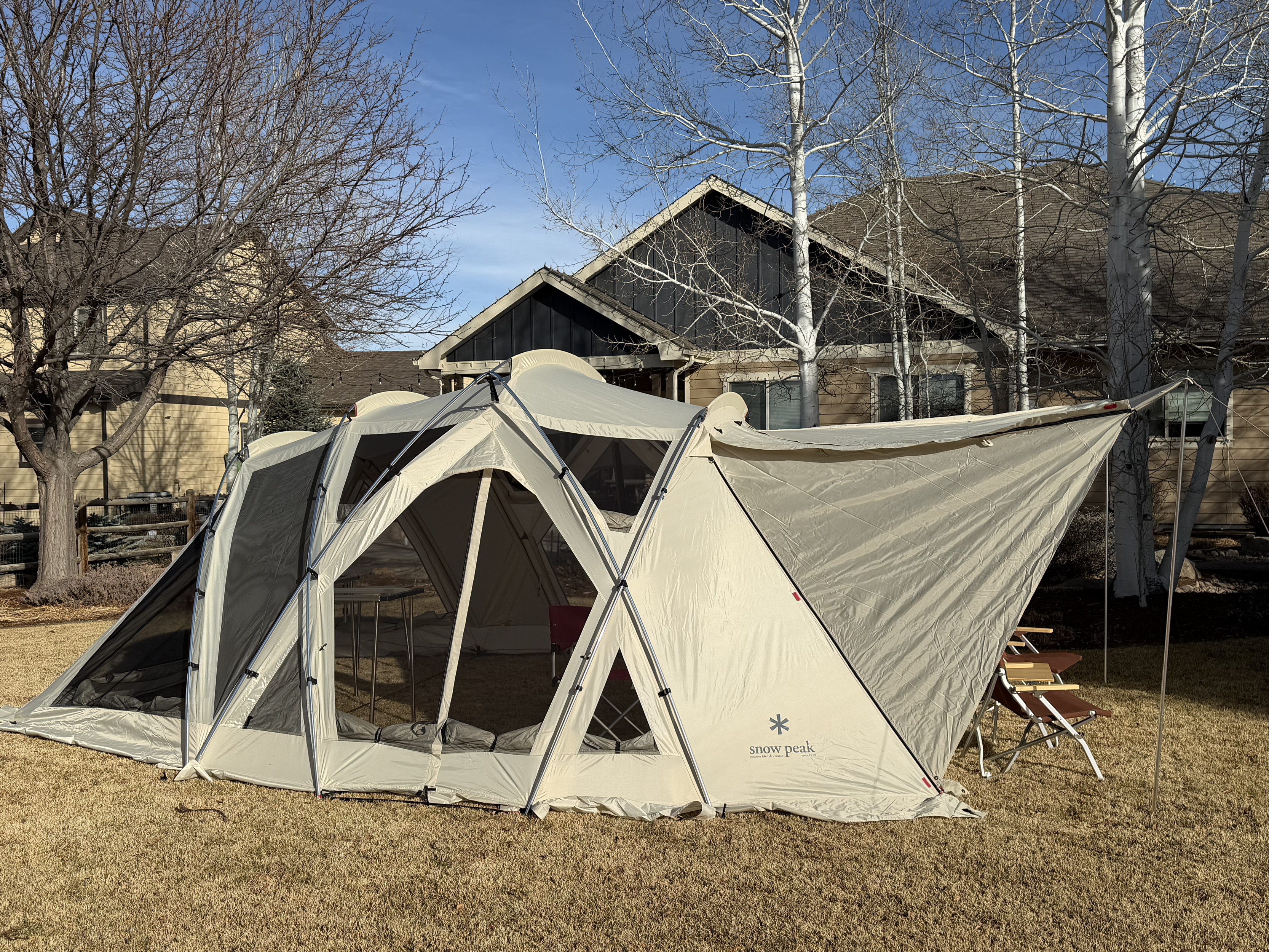 Expert review of Snow Peak Living Shell Long Pro. in Ivory