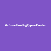 Go Green Plumbing Cypress Plumber