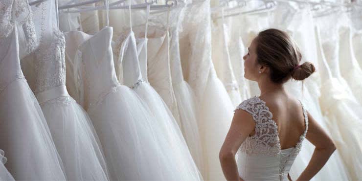 wedding dress salons near me