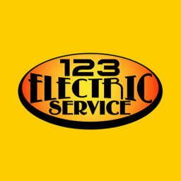 123 Electric Service logo