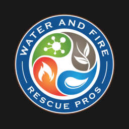 Water and Fire Rescue Pros logo