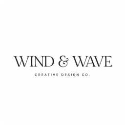 Wind & Wave Creative Design Co. logo