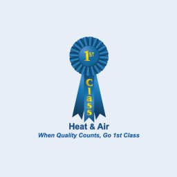 1st Class Heat & Air logo