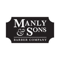 Manly & Sons Barber Company logo