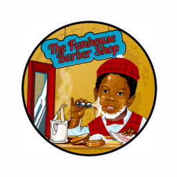 The Funhouse Barber Shop logo