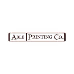 Able Printing Company logo