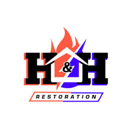 H & H Restoration logo