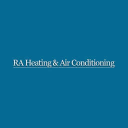 R.A. Heating logo