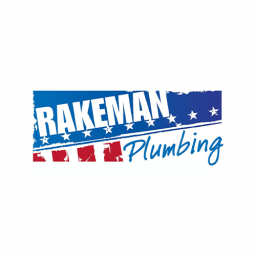 Rakeman Plumbing and Rakeman Air logo