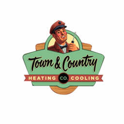 Town & Country Heating and Cooling logo