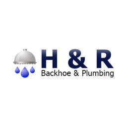 H & R Backhoe & Plumbing logo