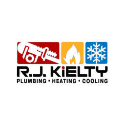 R.J. Kielty Plumbing, Heating and Cooling logo