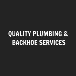 Quality Plumbing & Backhoe Services logo