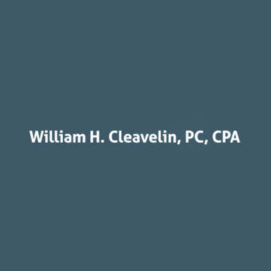 William H. Cleavelin, PC, CPA logo