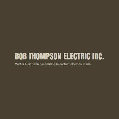 Bob Thompson Electric logo