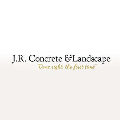 J.R. Concrete & Landscape logo