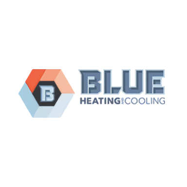 Blue Heating and Cooling logo