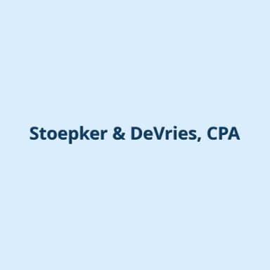 Stoepker & DeVries, CPA logo