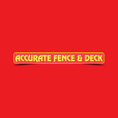 Accurate Fence & Deck logo