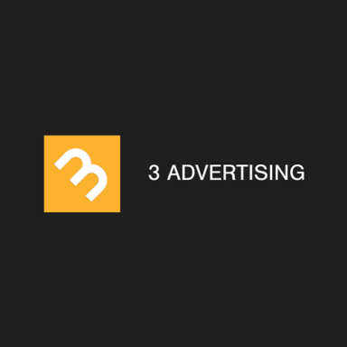 3 Advertising logo