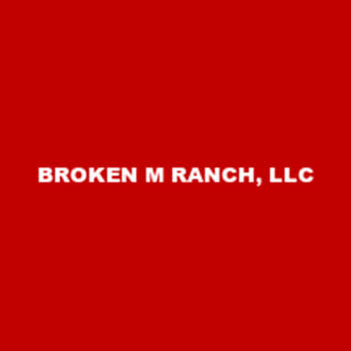 Broken M Ranch and Horse Motel logo