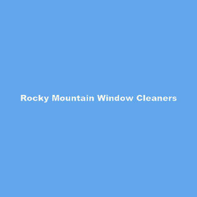 Rocky Mountain Window Cleaners logo