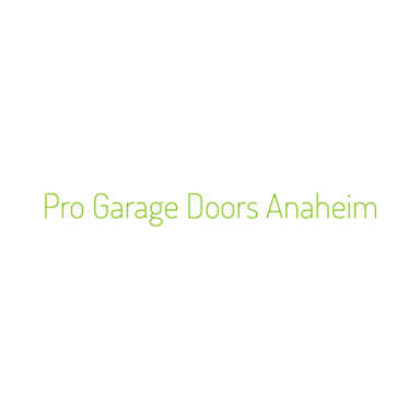 Pro Garage Doors Anaheim logo