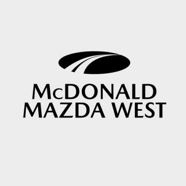 McDonald Mazda West logo