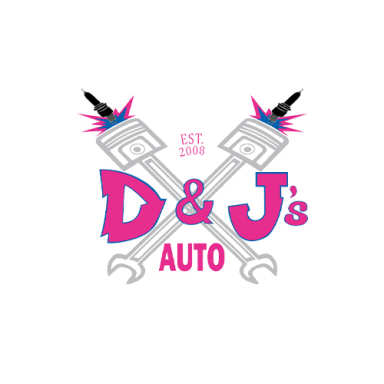 D & J's Auto logo